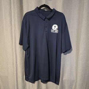 Nike Navy Dallas Cowboys Polo Shirt